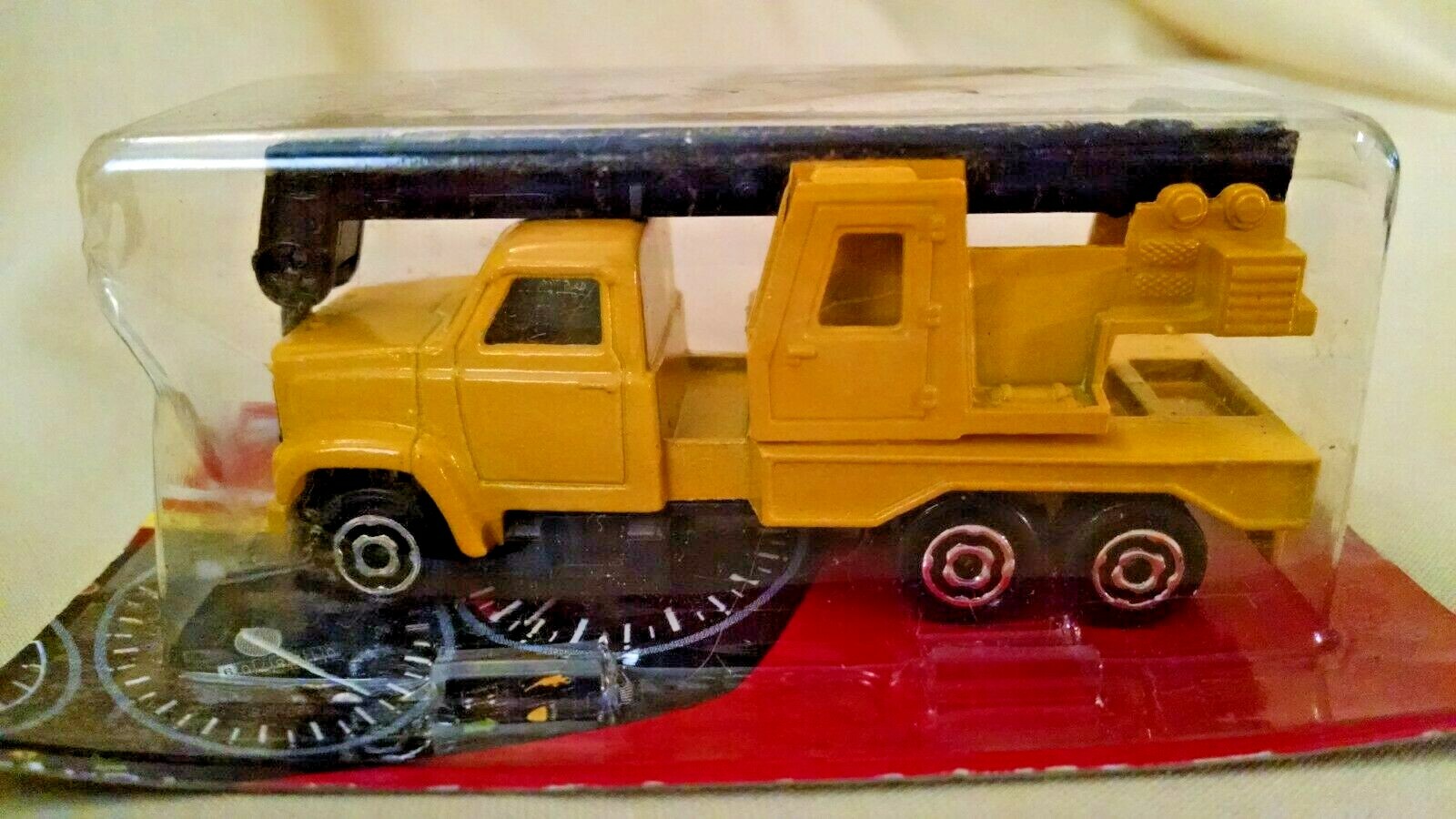 MAJORETTE NOS CONSTRUCTION TRUCK CRANE BOOM 1:100 283 251 DIE CAST SERIES 200.