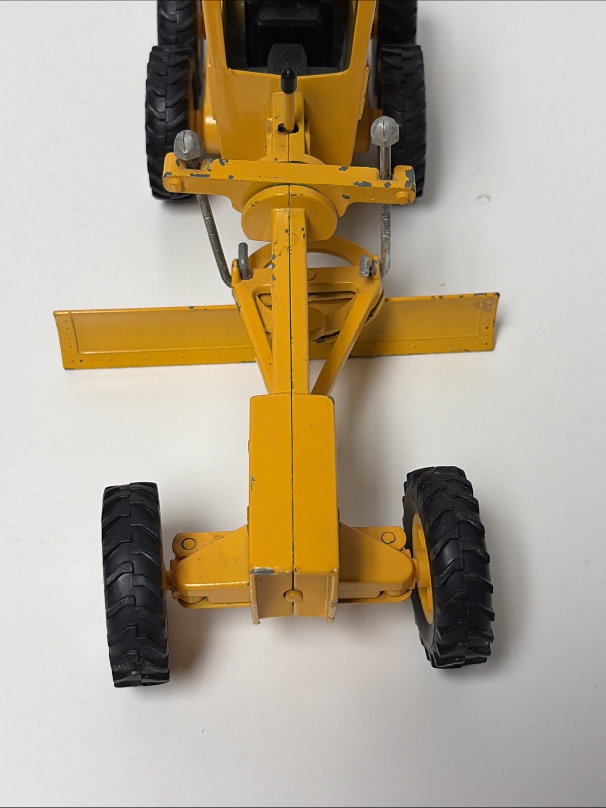 Vintage ERTL John Deere Grader Metal Construction 1:16 507