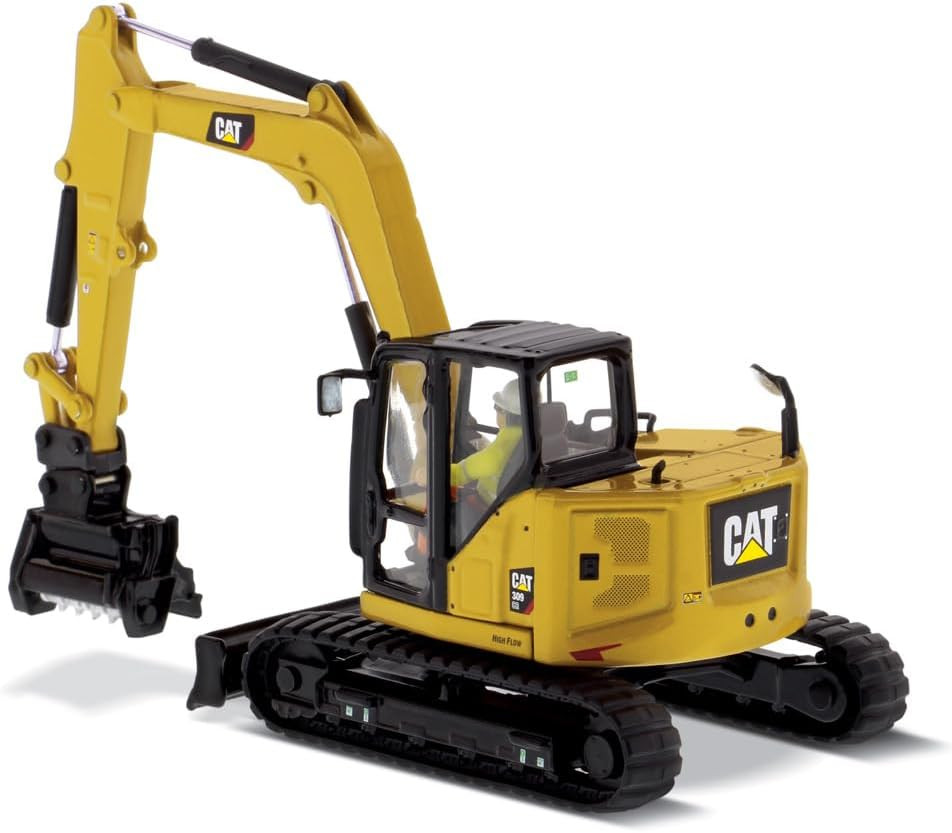 1:50 Scale Caterpillar 309 CR Mini Hydraulic Excavator | High Line Series Cat Tr