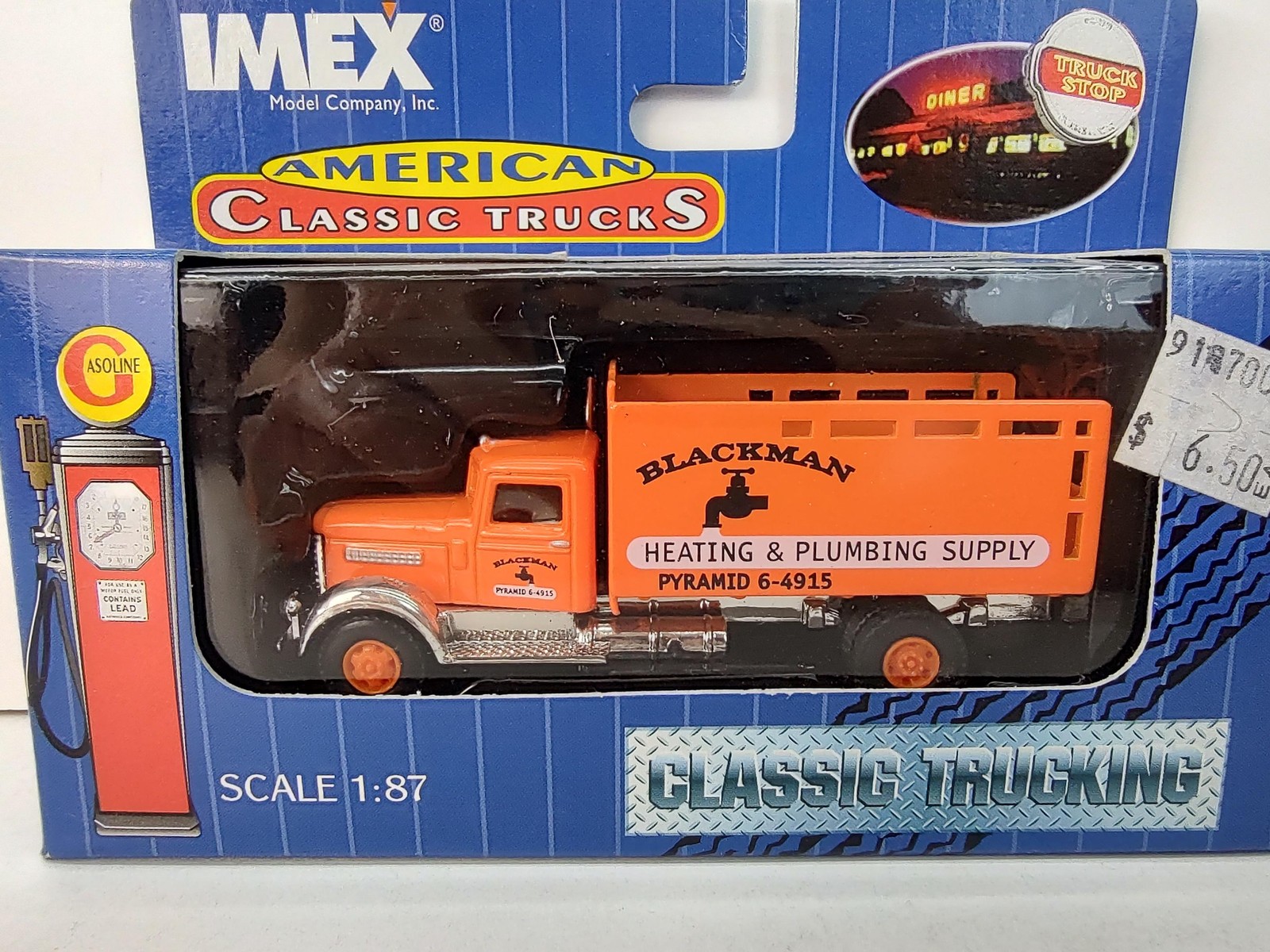 IMEX American Classic Trucks Diecast 1:87 Blackman Heating Plumbing Supply Truck