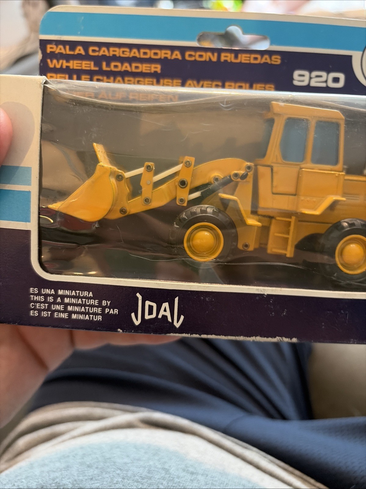 Joal 920 Compact Ref 214 Caterpillar Scale Front Wheel Loader 1:70 Unopened