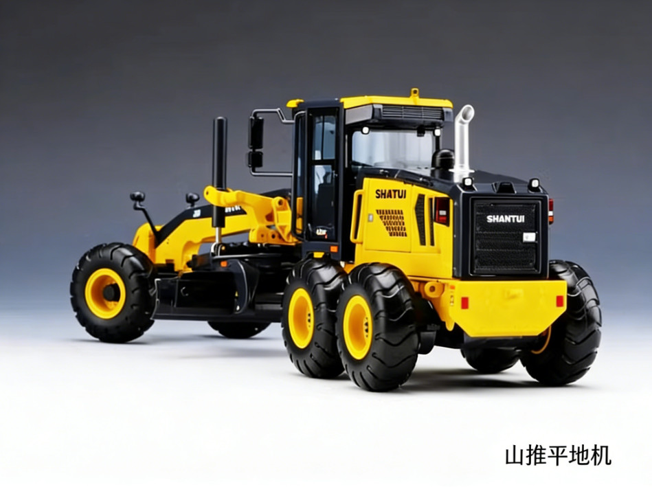 1:35 29CM SHANTUI SG27-G Motor Grader Construct Equipment Machine Diecast Model