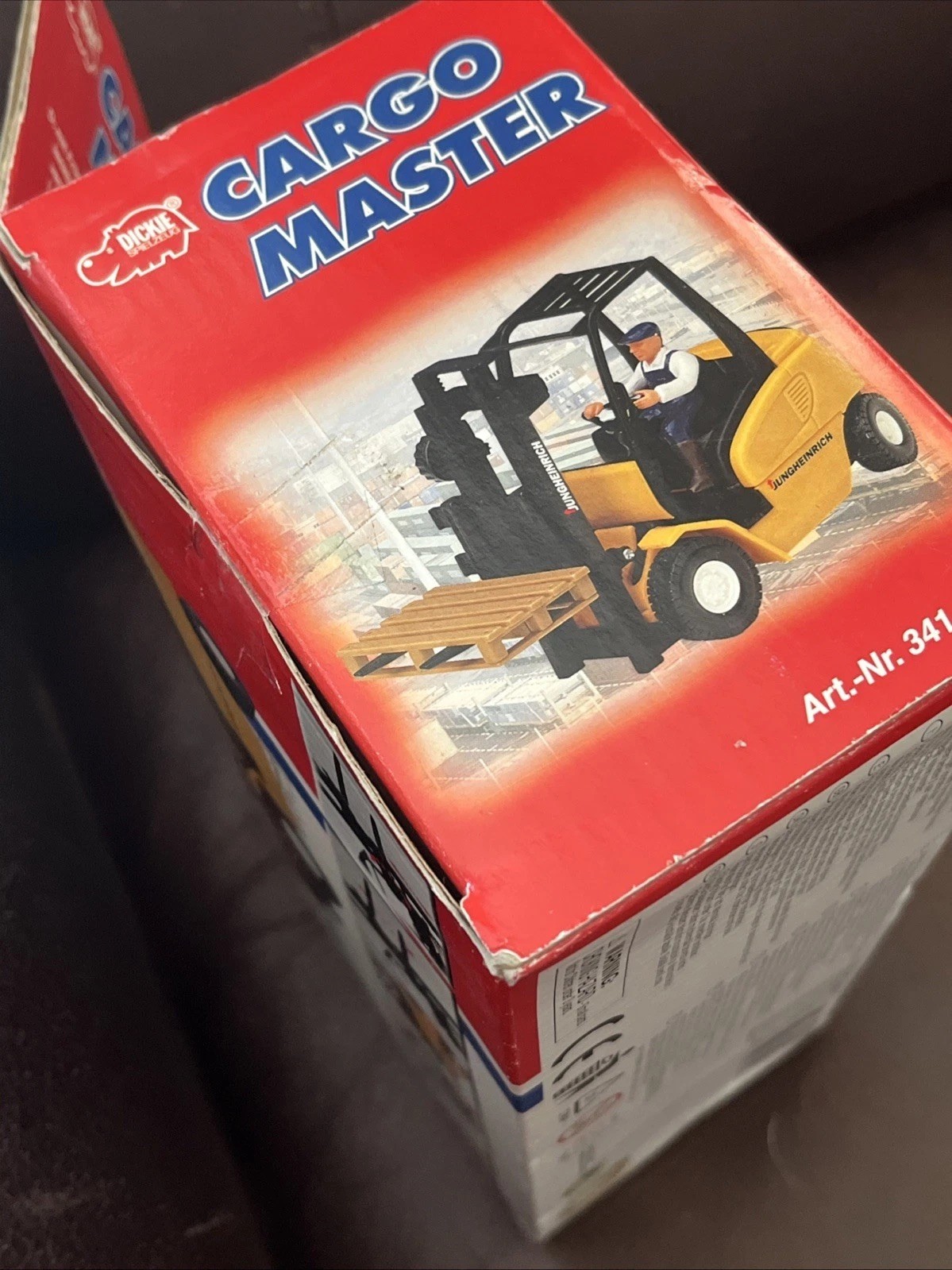 Jungheinrich Fork Lift Truck Cargo Master Dickie NEW