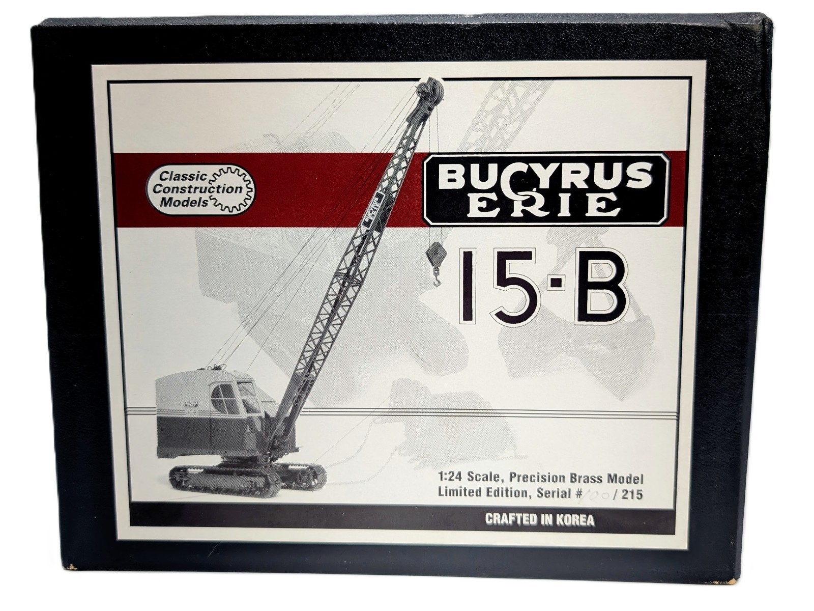 1/24 Bucyrus Erie 15-B Crane – Brass (1 of 215)