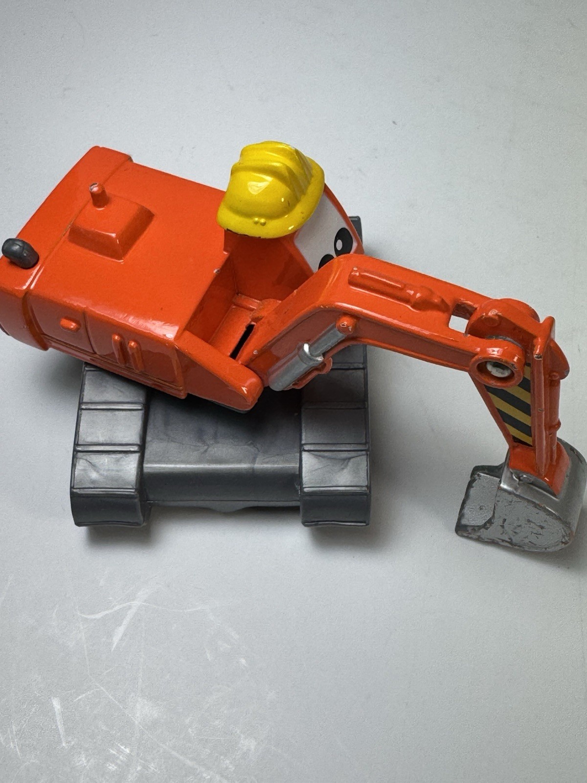 2002 Maisto Toys Tonka Diecast Mighty Mini Metal Digger Excavator Orange…