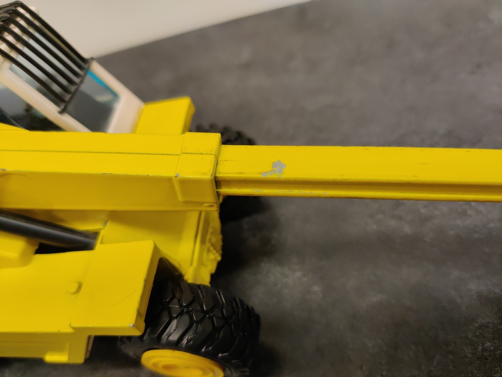 NZG Modelle #175 JCB 520 Telescopic Handler Fork Truck 1:35 W Germany Diecast