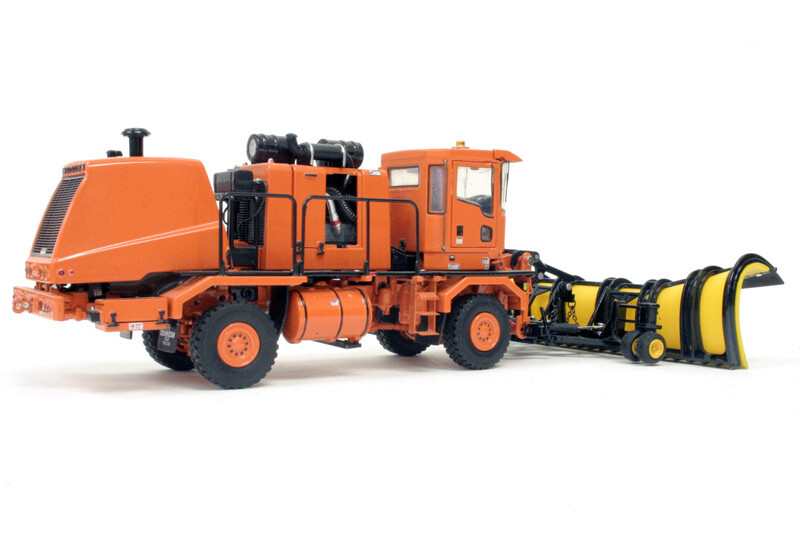 Oshkosh Truck w/ Snow Blower & Snow Plow – Orange TWH 1:50 Scale #072-01056 New