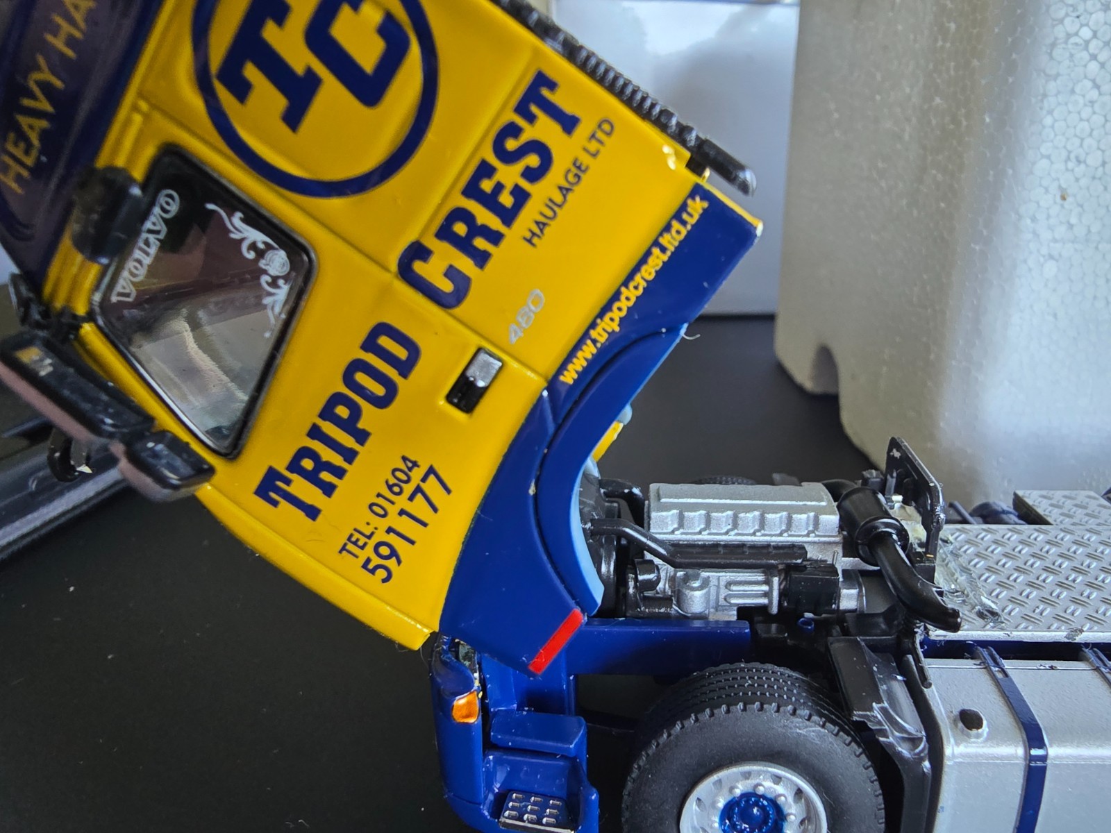 1/50 WSI Tripod Crest Heavy Haulage VERY RARE