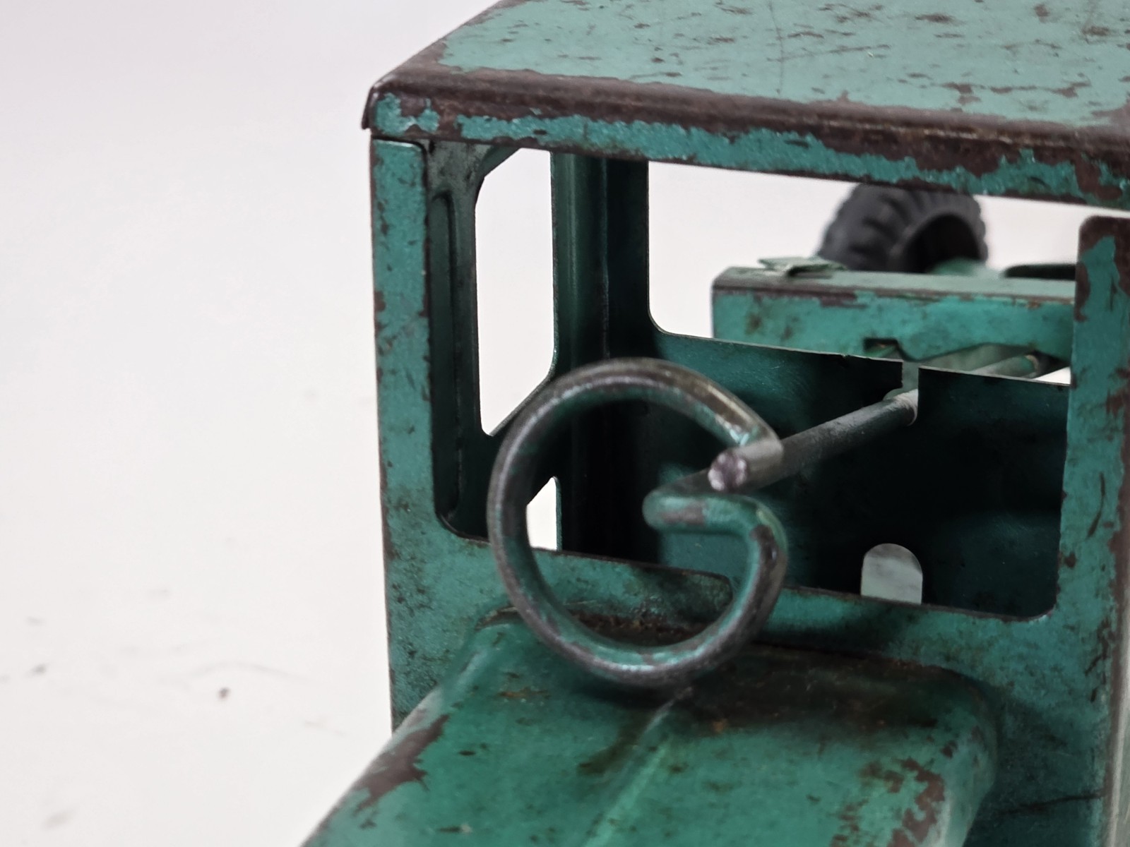 Vintage 1950’s Marx, Power Grader, Steel Toy, Good Condition, Green