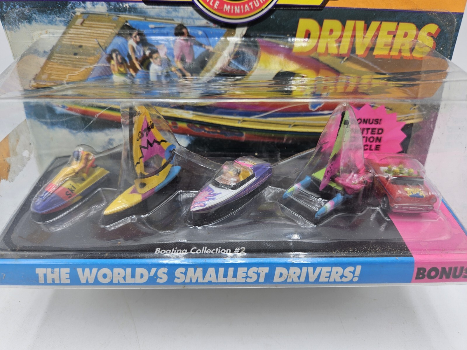 New Vintage Micro Machines Set DRIVERS: Boating Collection #2