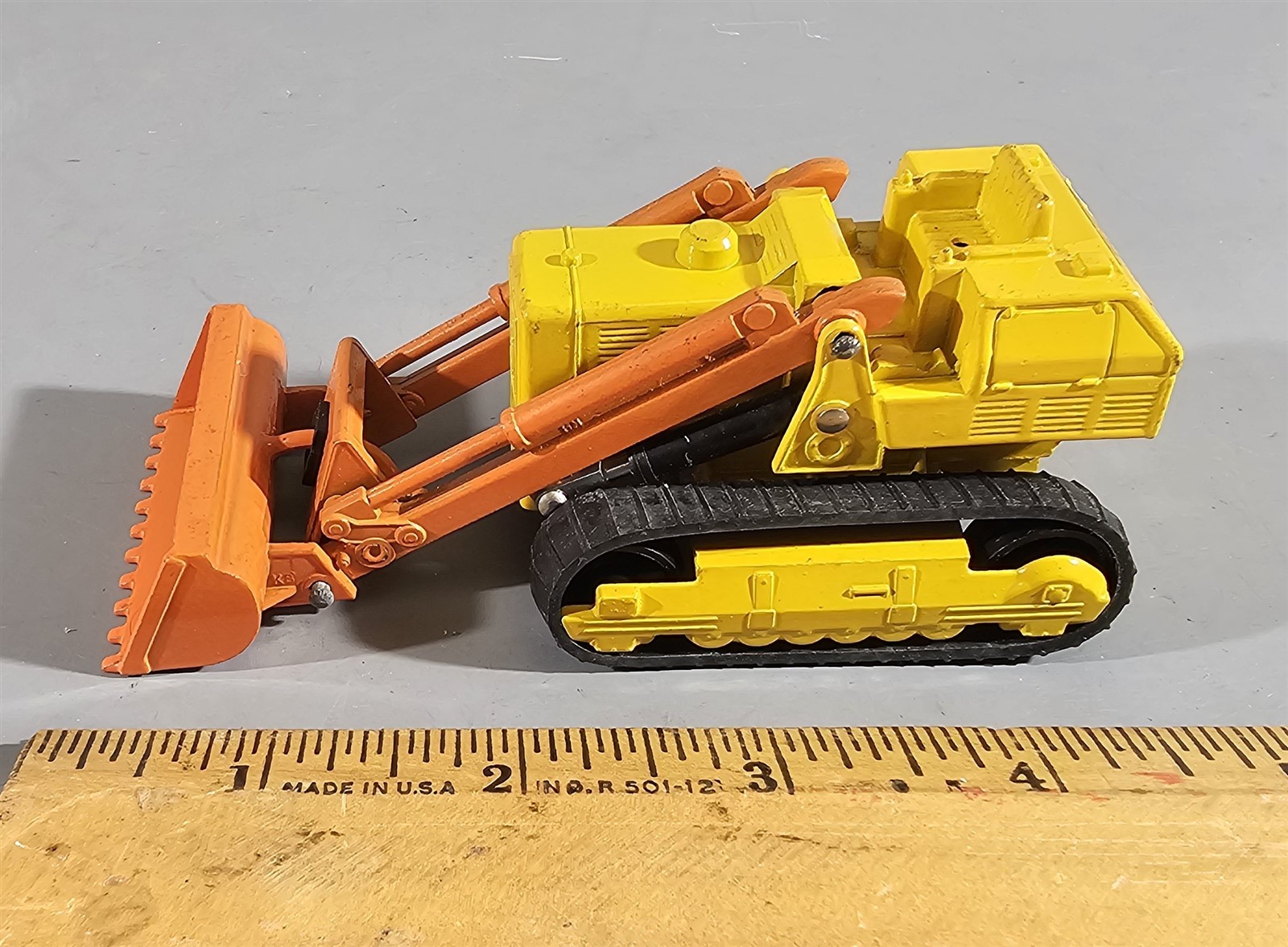 MATCHBOX KING SIZE CATERPILLAR K8 C5 TRAXCAVATOR (#1)