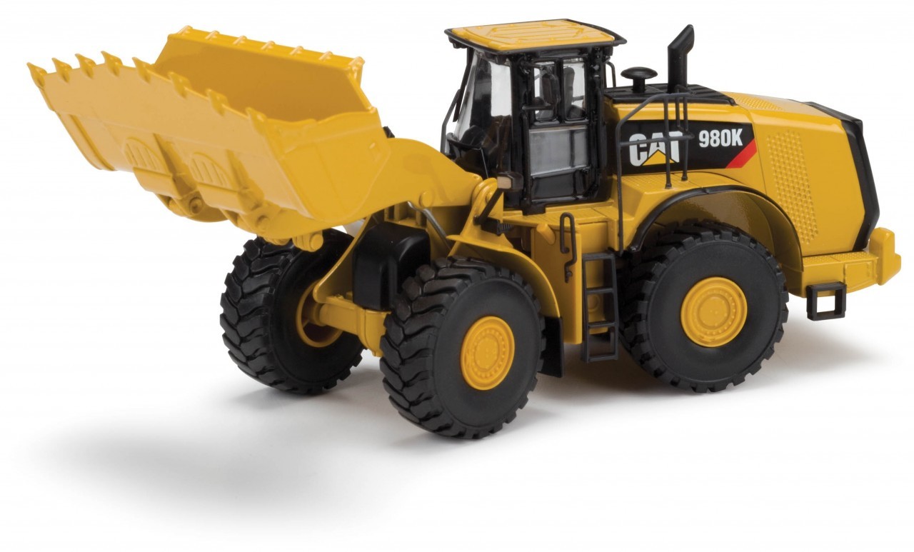 *NEW* Norscot 55296 Cat Caterpillar 980K Wheel Loader – Rock 1:50 DieCast Model