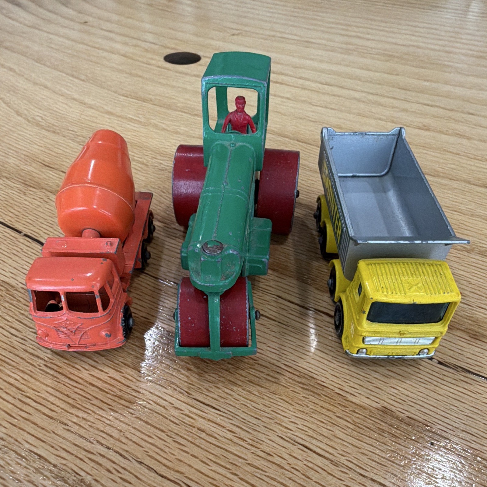 Lesney Matchbox Series King Size Diecast Cement Mixer Road Roller Tipper Lot