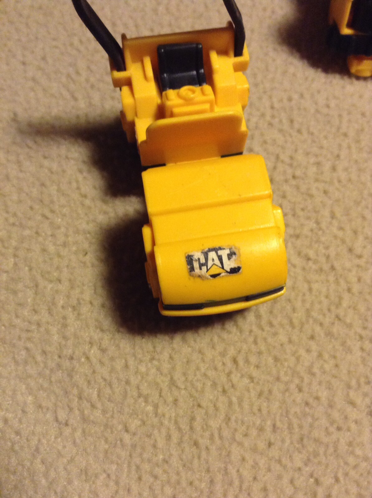 Contruction Vehicle Lot Toy State CAT Metal & Plastic All Work VGC