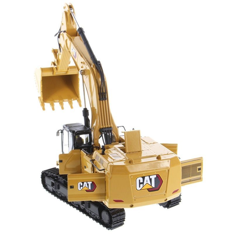DIECASTMASTERS85959 LEATHER CATERPILLAR 395 NEXT GENERATION 1/50