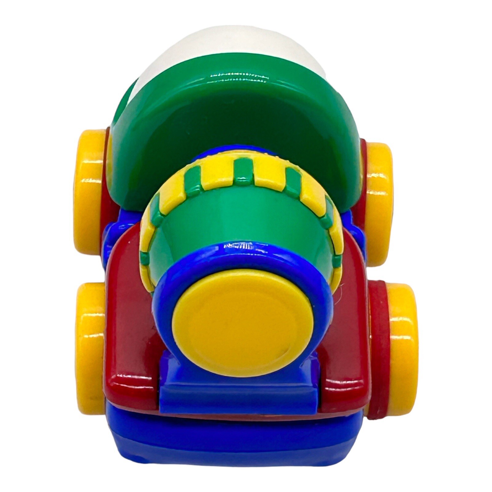 Schylling Friction Cement Mixer Truck Plastic Vehicle Toy 3.5″ Long