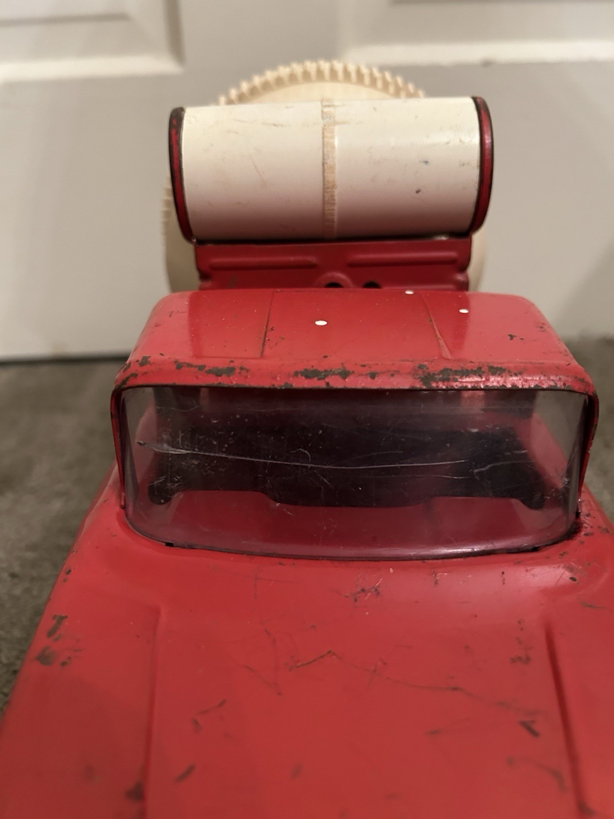 1960s Tonka Gas Turbine Cement Mixer Truck #620 Red White Missing Parts Read!