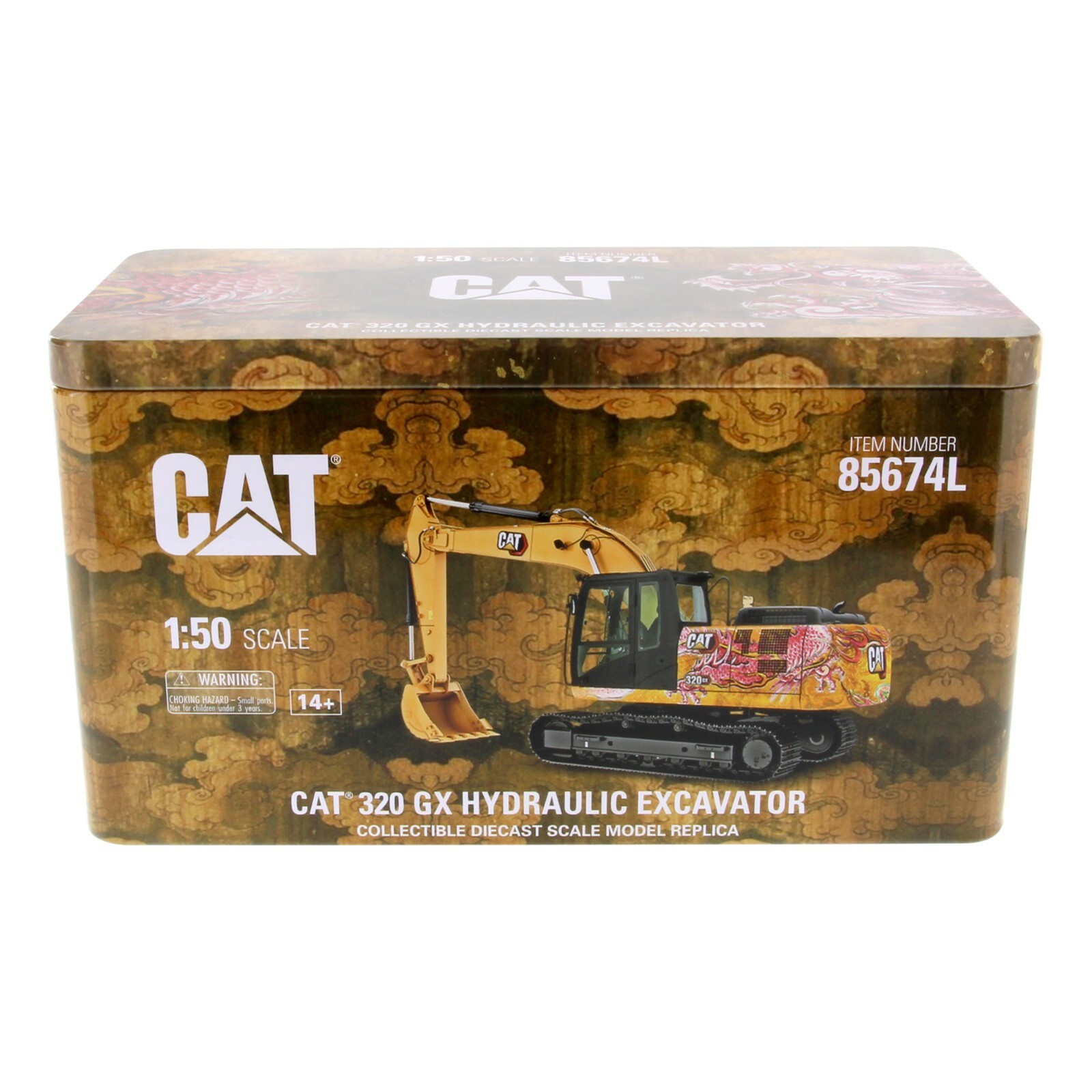 Cat 320 GX Excavator – Dragon Totem Diecast Masters 1:50 Scale Model #85674L New