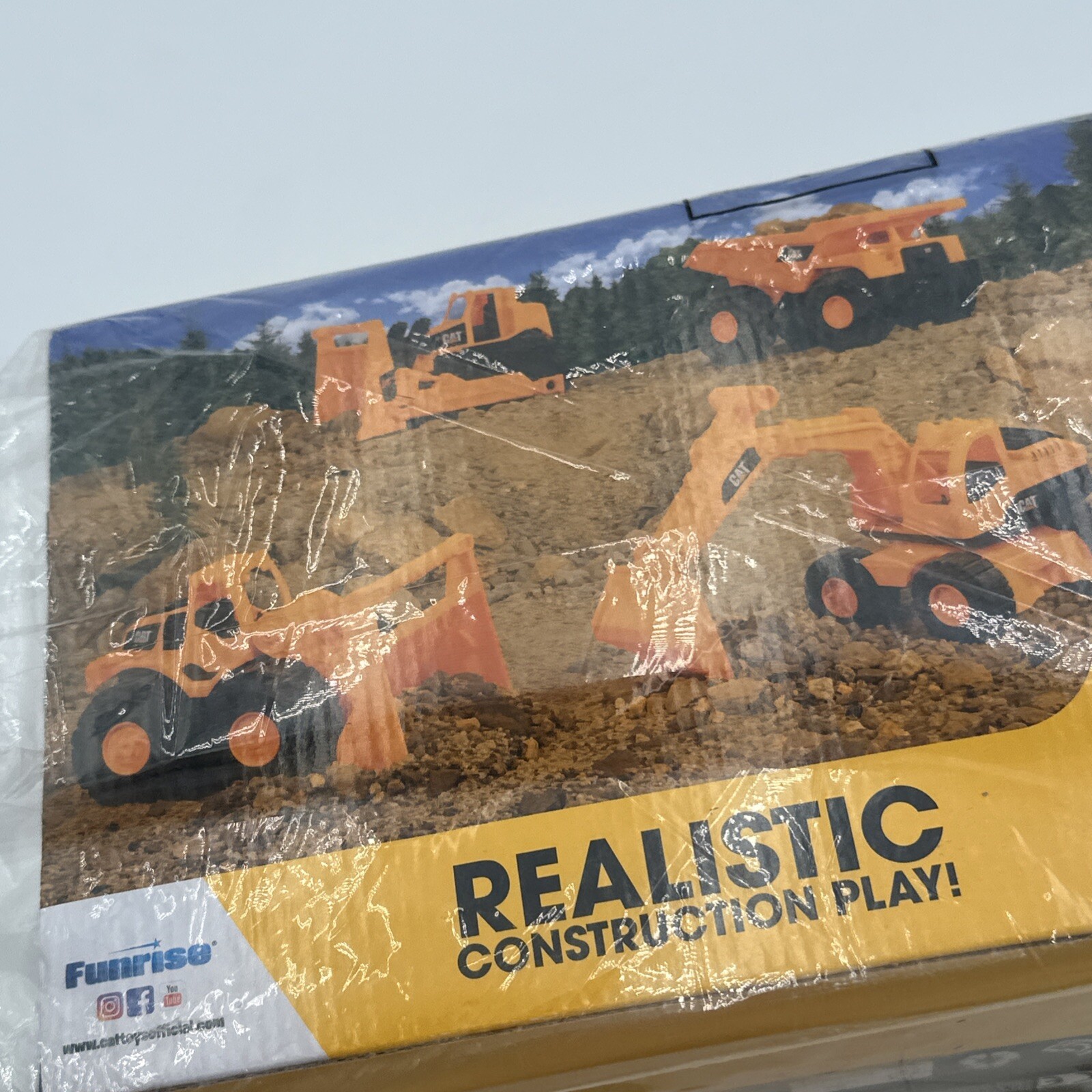 CAT Construction Fleet Dump Truck Toy Construction Toys And Vehicles Brand New