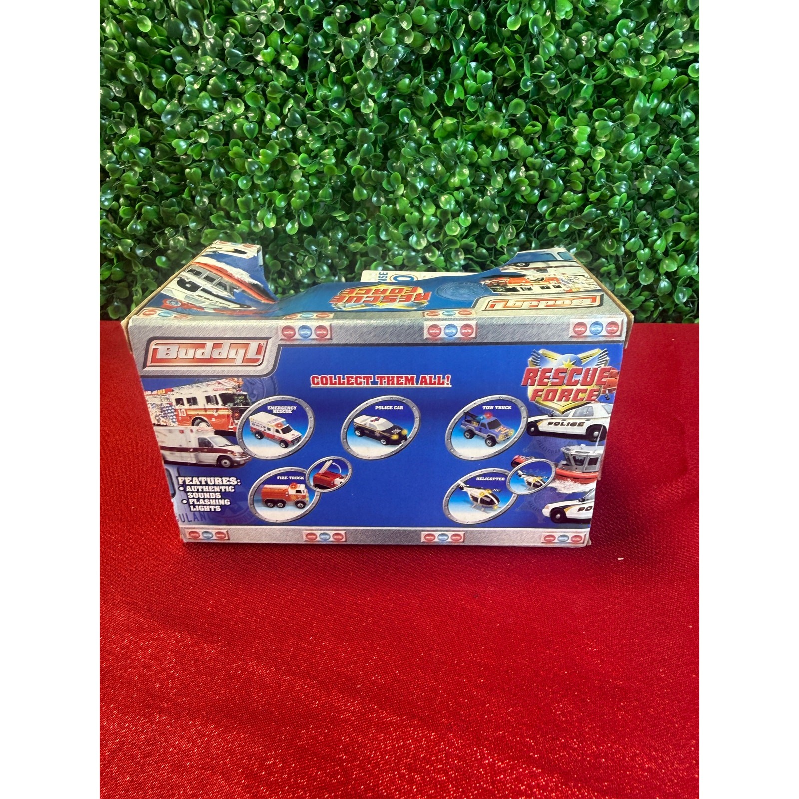 Buddy L Rescue Force Medical Response Unit 20 Ambulance Toy NIB Lights Sounds