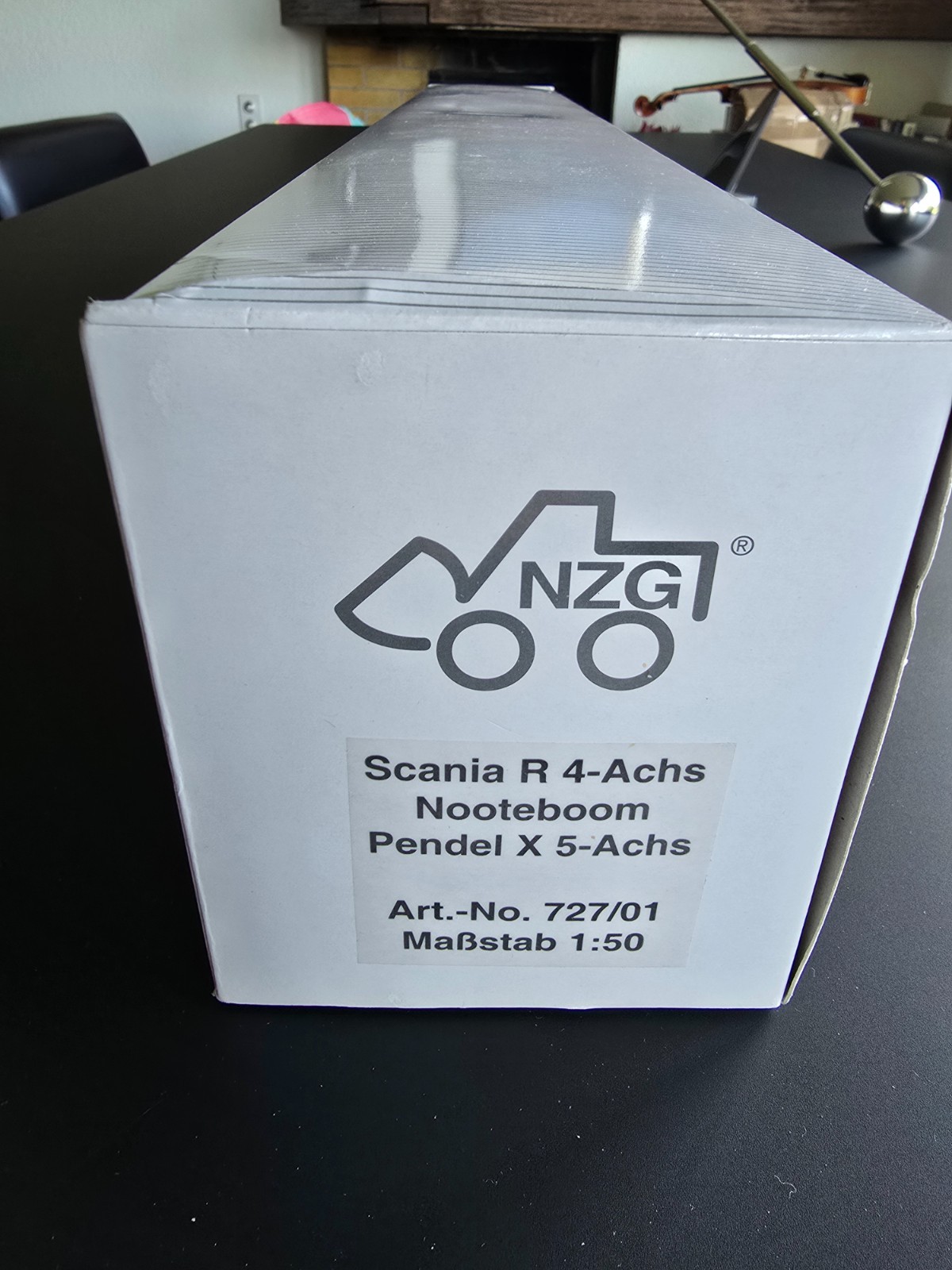 1/50 NZG BROUWER Scania R 4 Axle Noteboom Pendel X 5 axle RARE