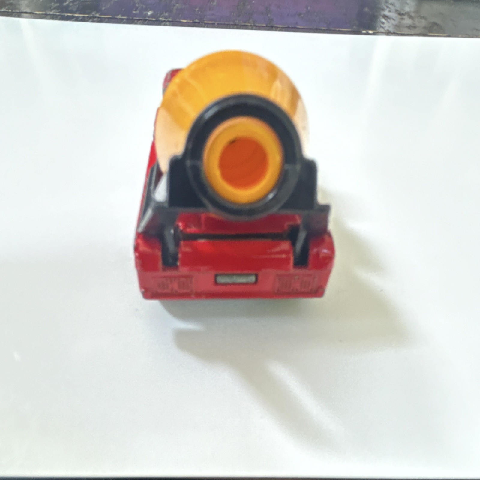 Matchbox 1:76 Leyland Cement Mixer Truck 1976 Diecast Advertising Red/Orange