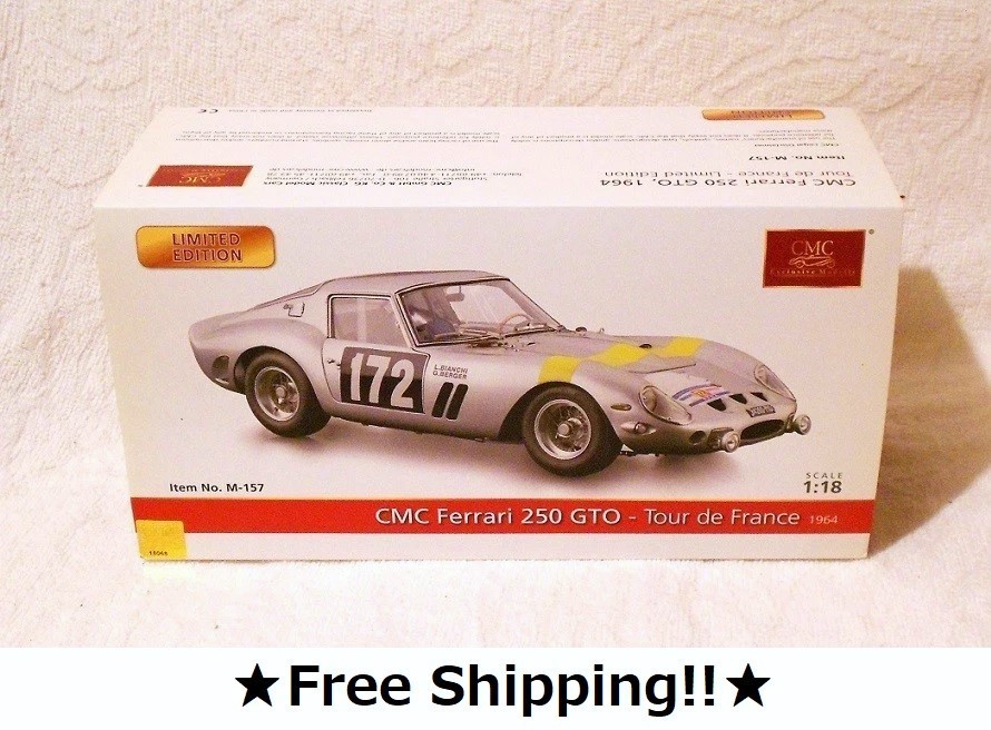 CMC FERRARI 250 GTO. Rare, M-157 ** Tour de France #172 ** Free shipping!! **