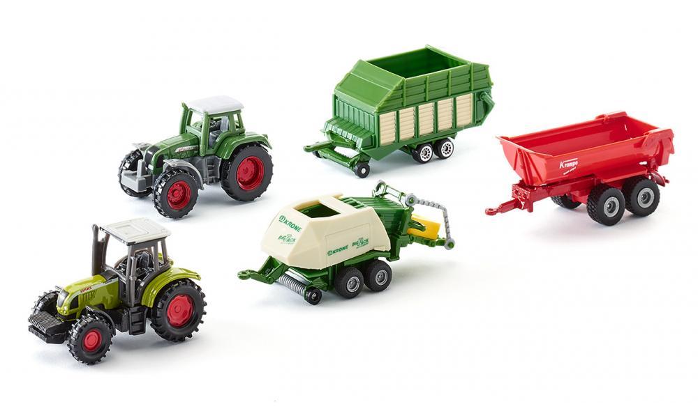 NEW SIKU 6286 Gift Set Agricultural Vehicles Diecast Model – Miniature Scale