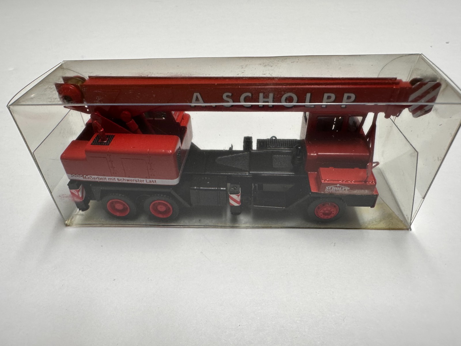 Unicata Brass Grove TM225 Truck Crane SCHOLLP New in Box