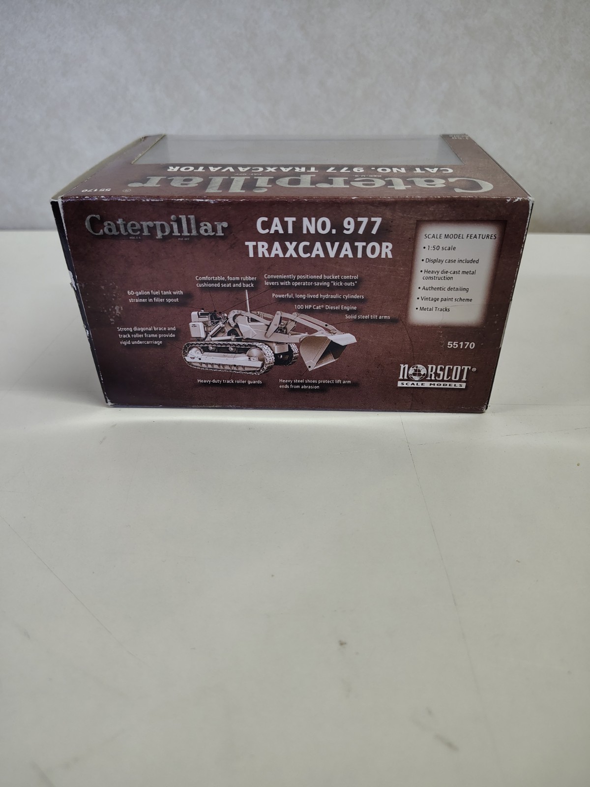 Norscot Caterpillar 977 Traxcavator 55170 1/50