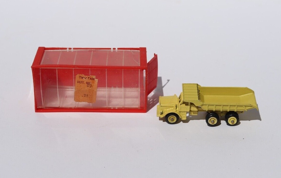 Vintage Mini Dinky Euclid R-40 No. 97 in Original Plastic Box