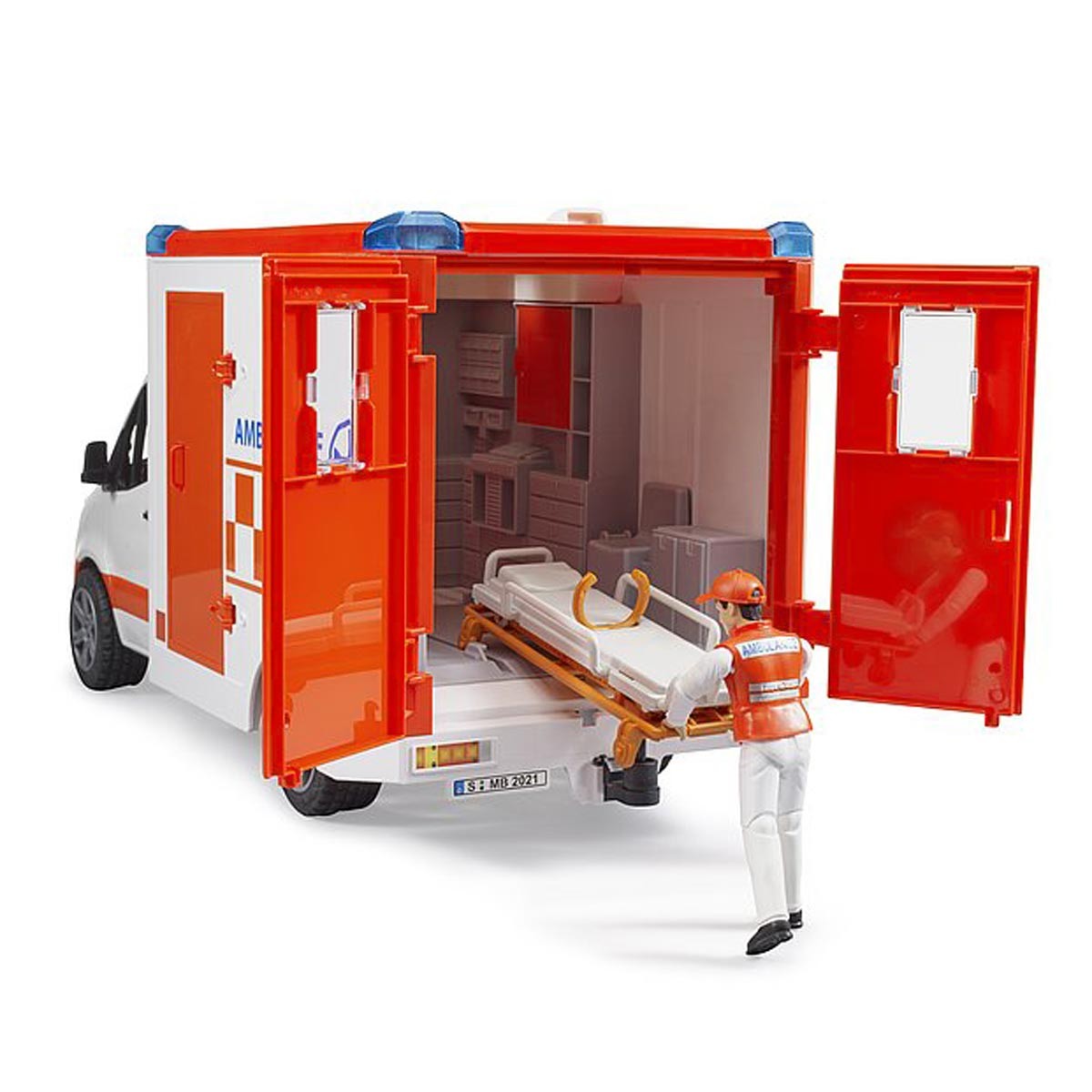 1/16 Mercedes-Benz Sprinter Ambulance with Driver by Bruder 02676