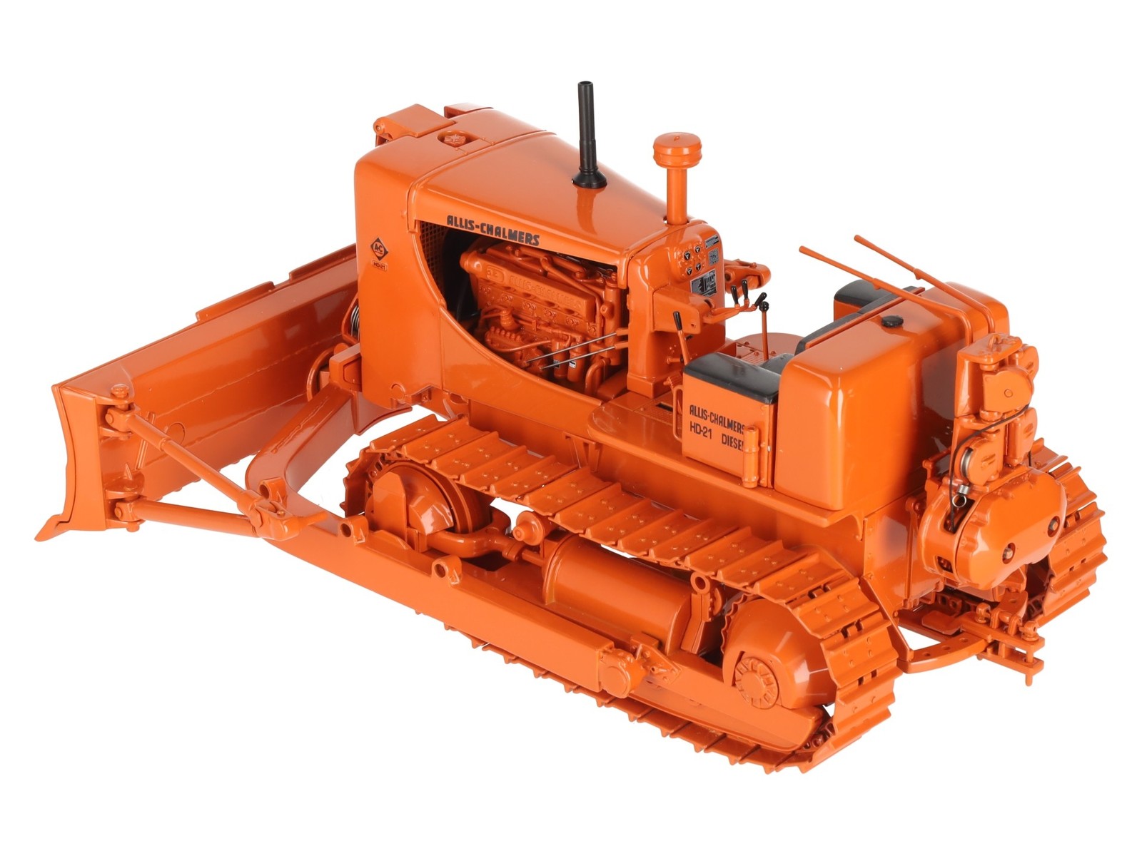 First Gear 40-0125 1:25 Allis-Chalmers HD-21 Crawler with Offset Disk Harrow/Box