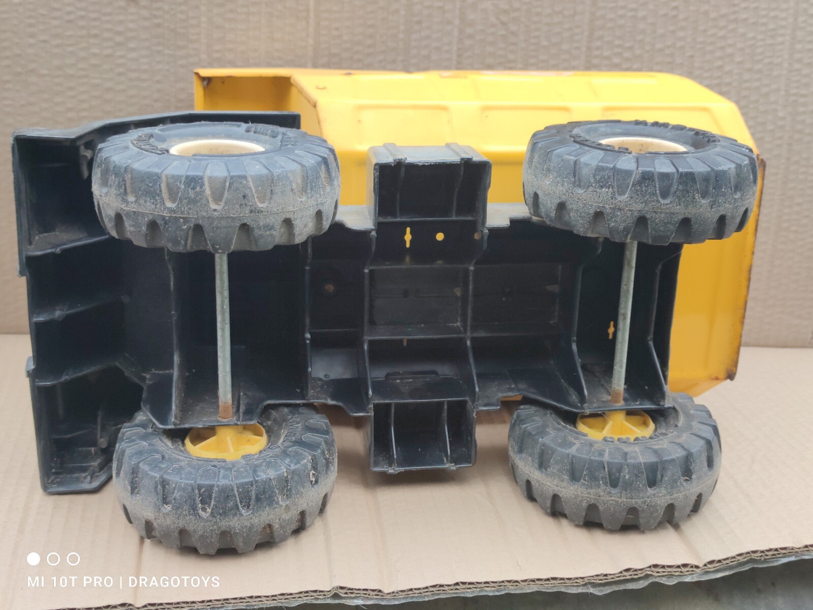 VINTAGE TONKA XMB-975 HUGE DUMP TRUCK TOY 1960’s METAL PLASTIC LARGE ITEM