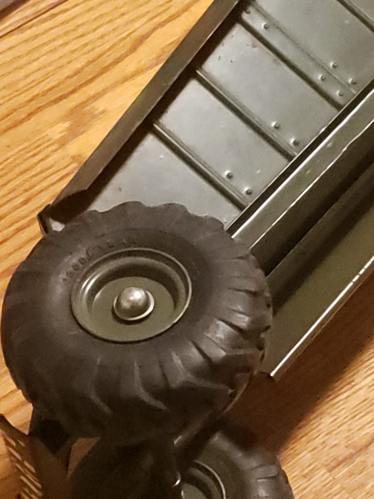 Charles Wm Doepke Metal Toy Euclid THE PIONEER Earth Mover & Tractor Green