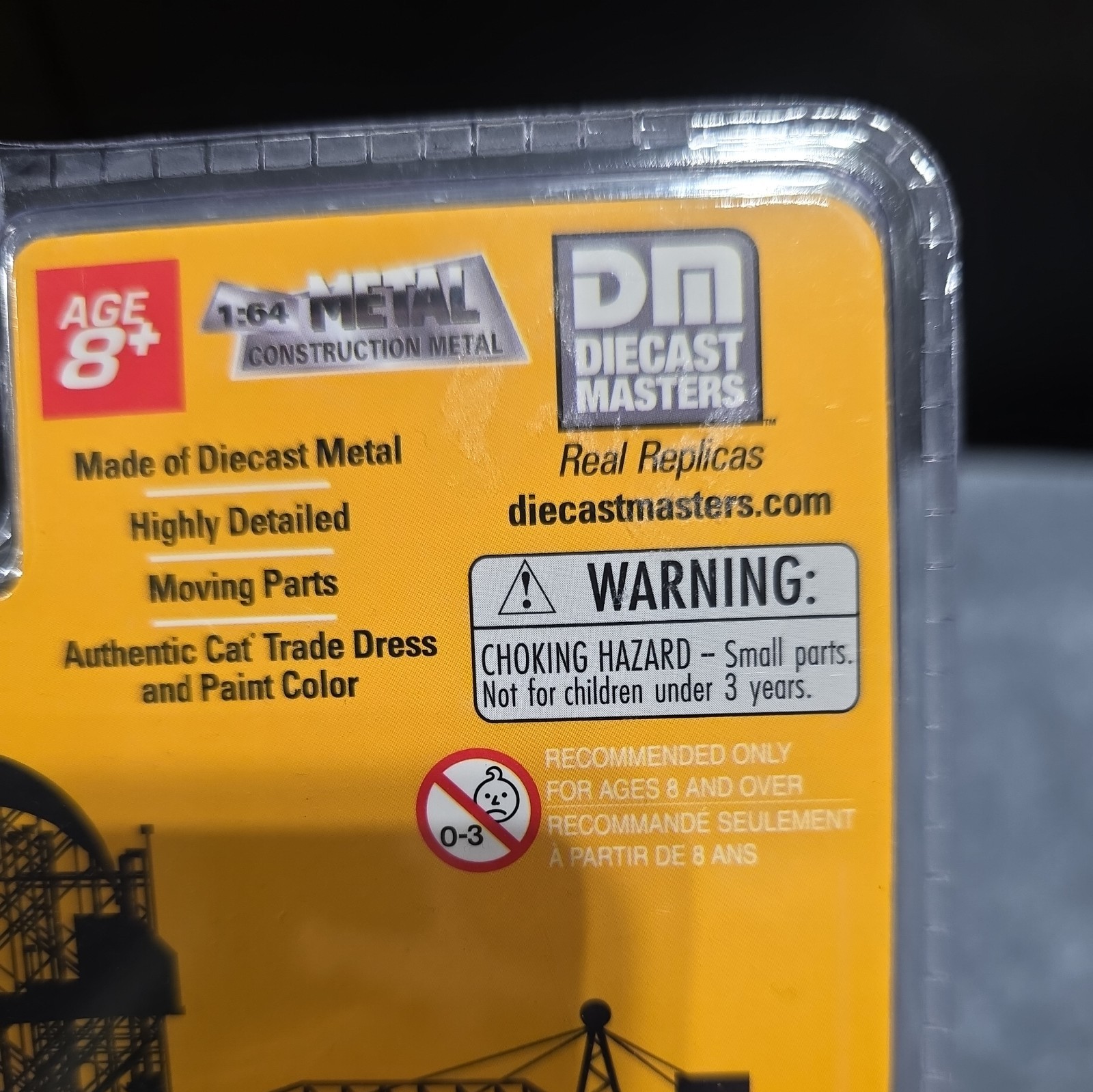 Diecast Masters 1/64 Caterpillar CB-13 Tandem Vibratory Roller with Cab 84641CS