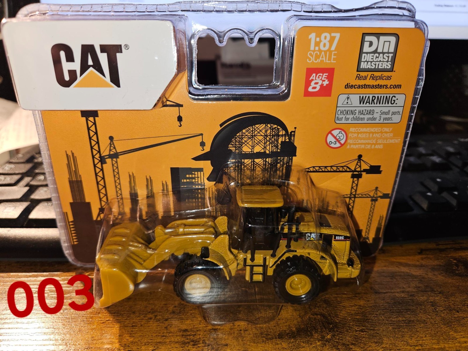 CAT, 950G SERIES II, WHEEL LOADER, HO SCALE, NEW (inv 003)