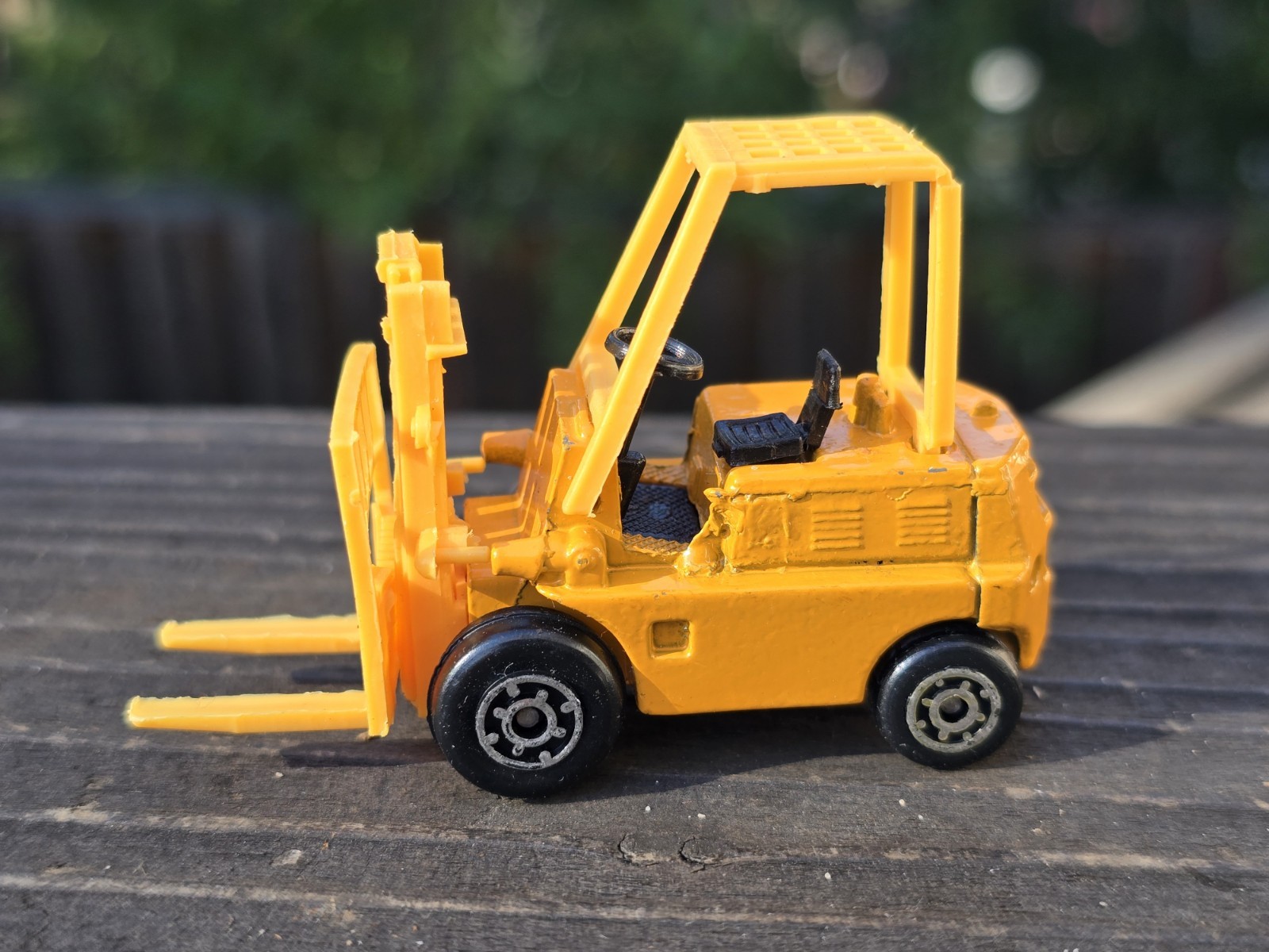 Zylmex Fork Life Lift Truck P315 Forklift Yellow Made in Hong Kong 2.75” Length