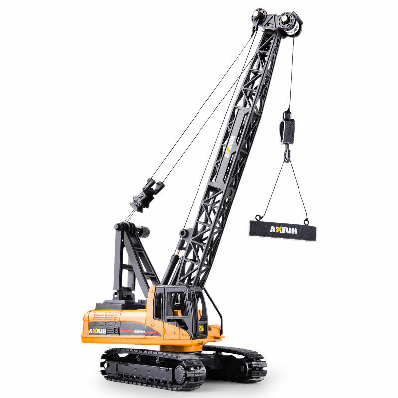 1/50 Crane Toy Construction Equipment Model Metal Diecast Engineering Vehicle