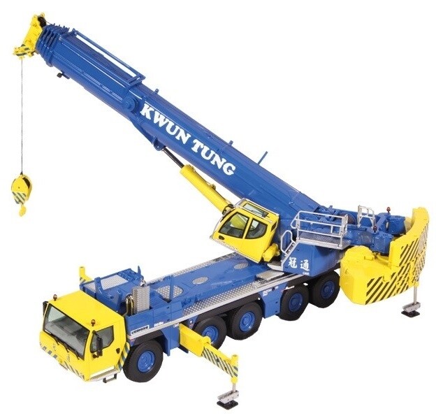 NZG – mobile crane on wheels in KWUN TUNG COLORS – LIEBHERR LTM 1250-5.1 – …