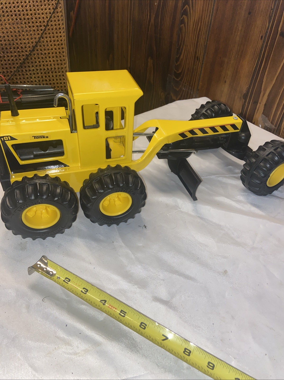 Tonka Road Grater Metal / Plastic 2012 Hasbro Funrise #92510 Never Played With