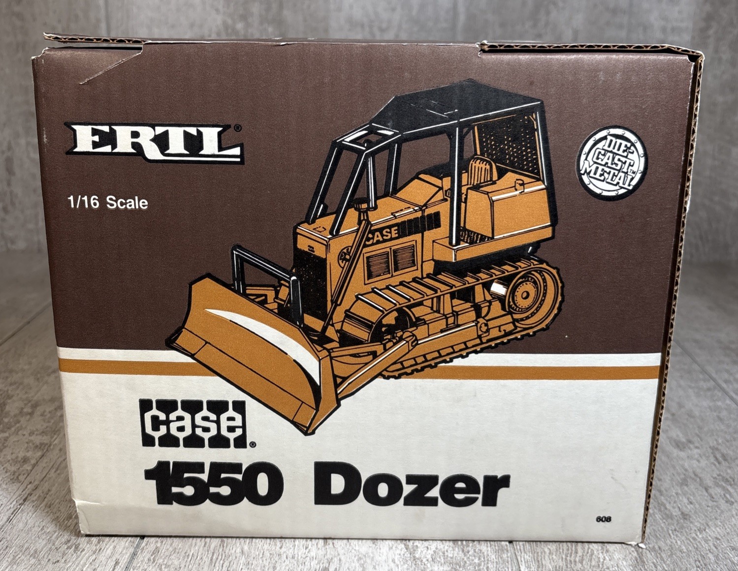 1/16 Ertl Case 1550 Dozer Bulldozer Construction Toy w/ Box