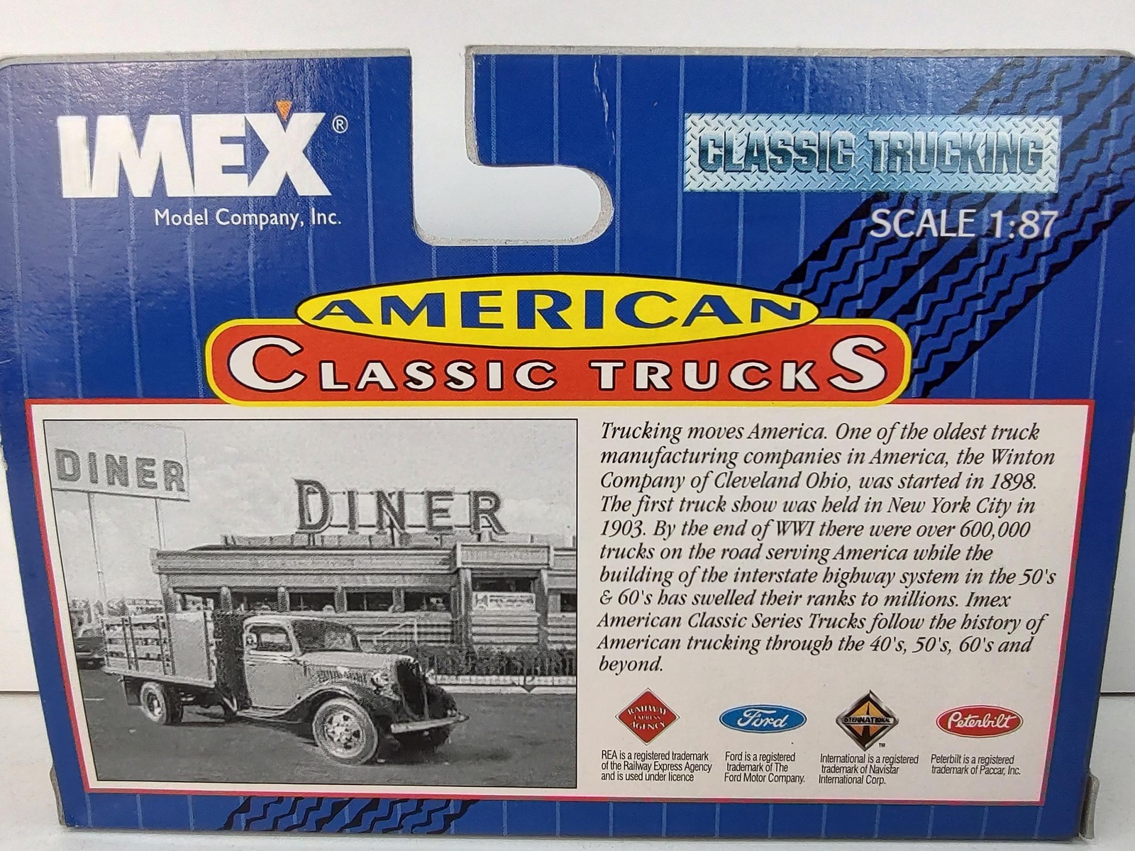 IMEX American Classic Trucks Diecast 1:87 Blackman Heating Plumbing Supply Truck