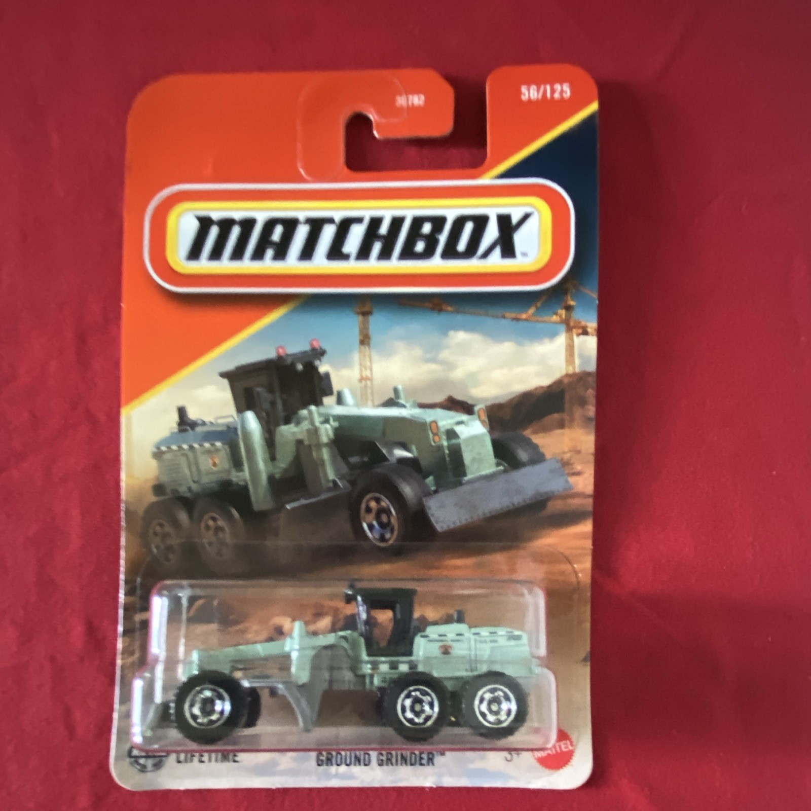 Matchbox Ground Grinder 1:64 Diecast Construction Vehicle Unopened Box