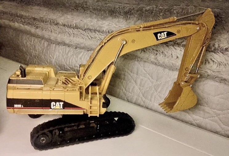 NORSCOT CAT 1:50 D11R TRACK-TYPE TRACTOR DOZER / NORSCOT CAT 980G WHEEL LOADER