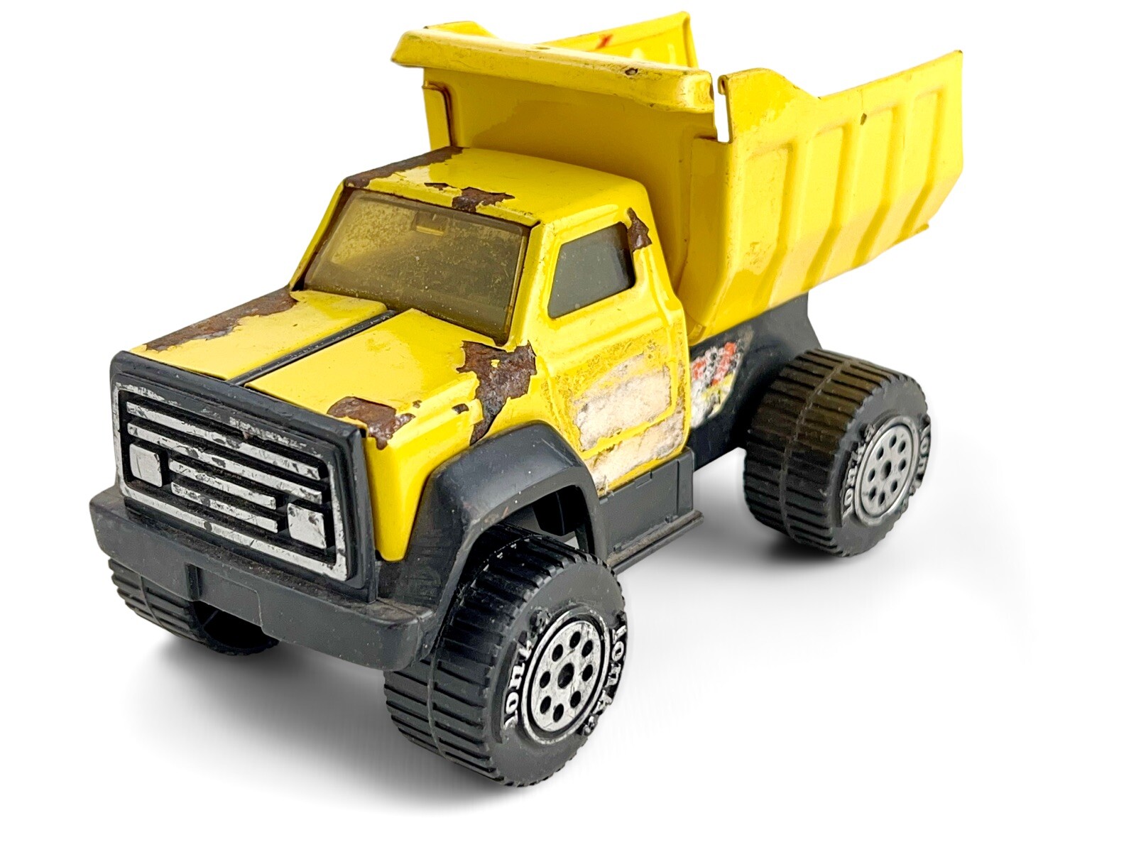1985 VINTAGE TONKA THE TOUGH ONES pressed steel earth mover dump truck rare