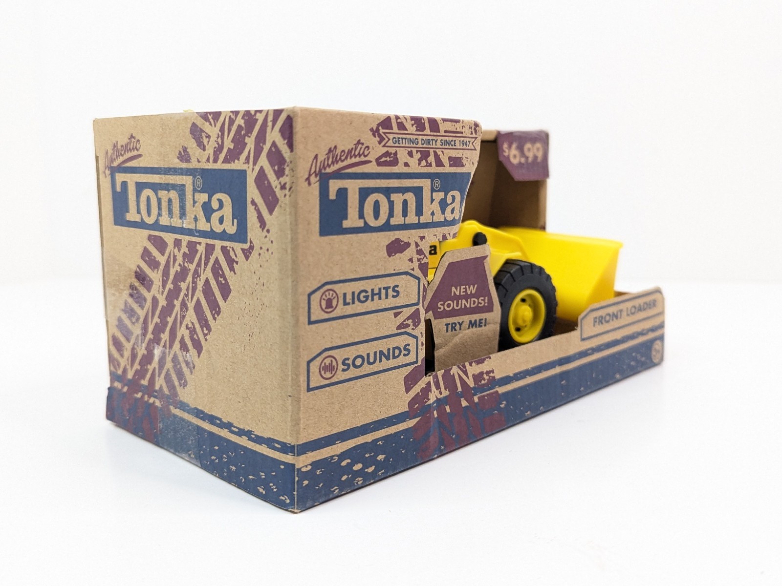 Tonka Front Loader Lights & Sounds Plastic Excavator Truck 2018 New