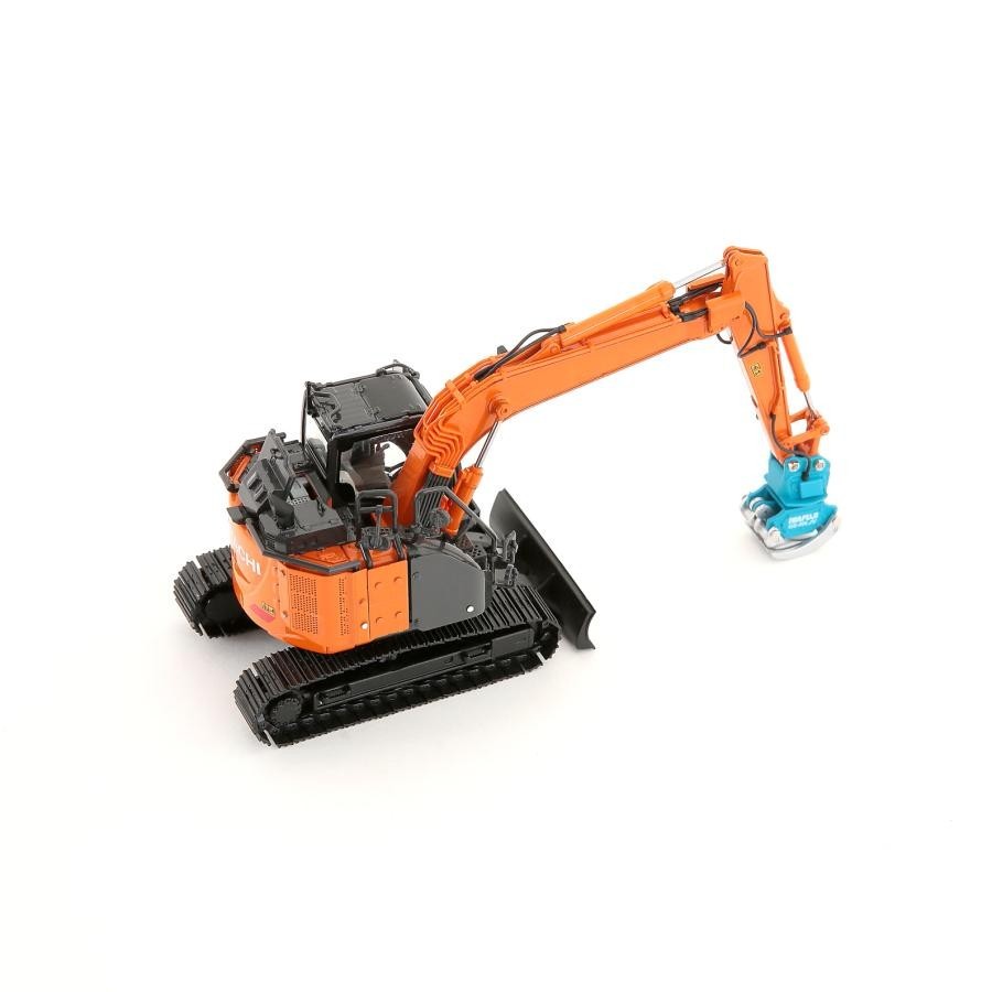HITACHI 1/50 Scale Diecast Hydraulic Excavator ZX135US-6 Grapple Application