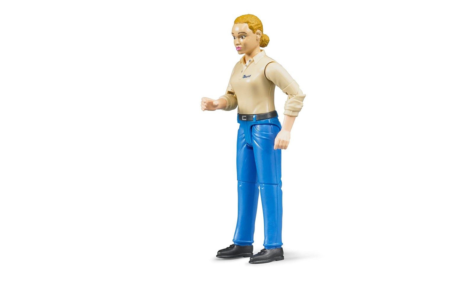 Bruder Toys – Bworld Woman Action Figure Light Skintoned and Blue Jeans with …