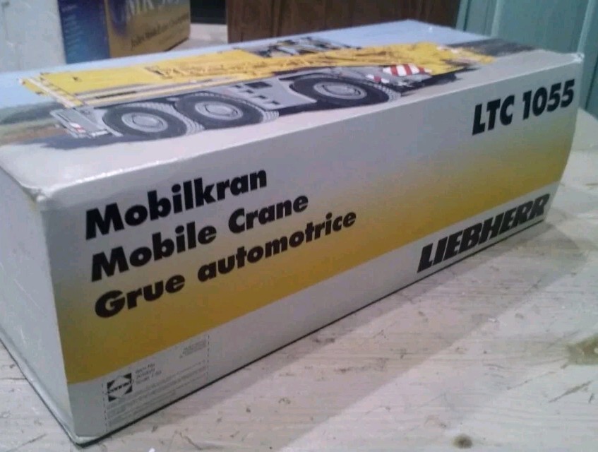 🏗️ RARE Crane Conrad 1:50 Liebherr LTC 1055 Cranes & Co. | RARE Mobile Crane